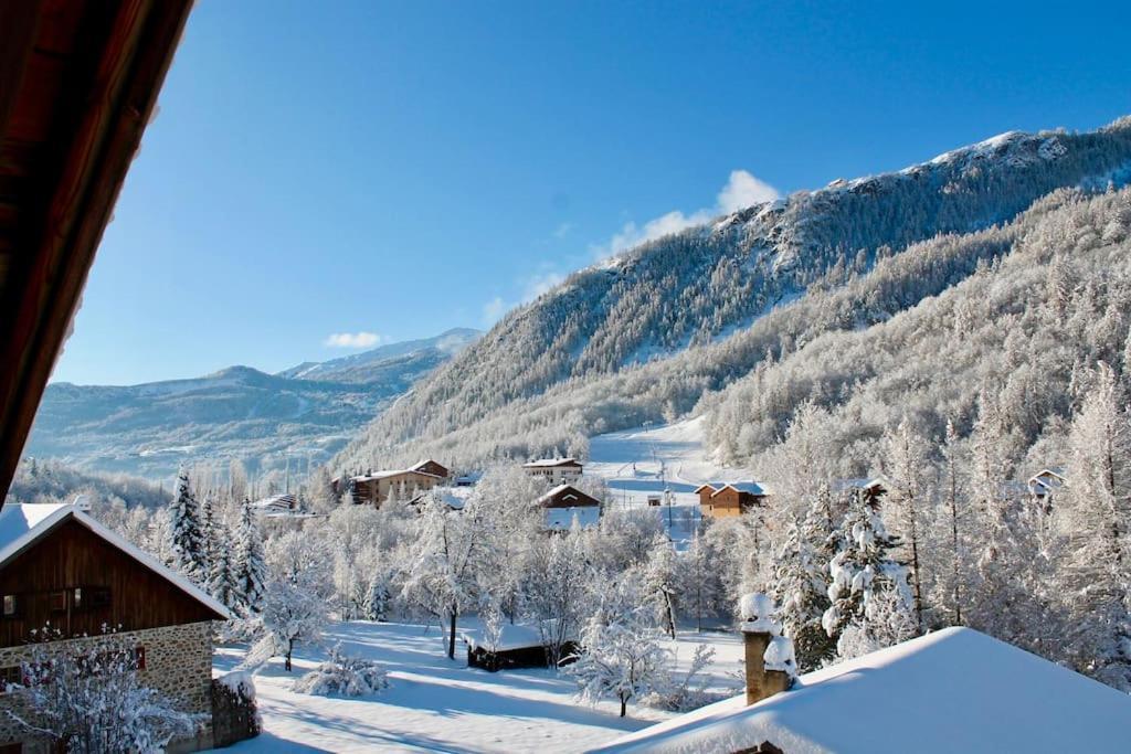 Bel Appartement - Parc National Des Ecrins Pelvoux Exterior foto