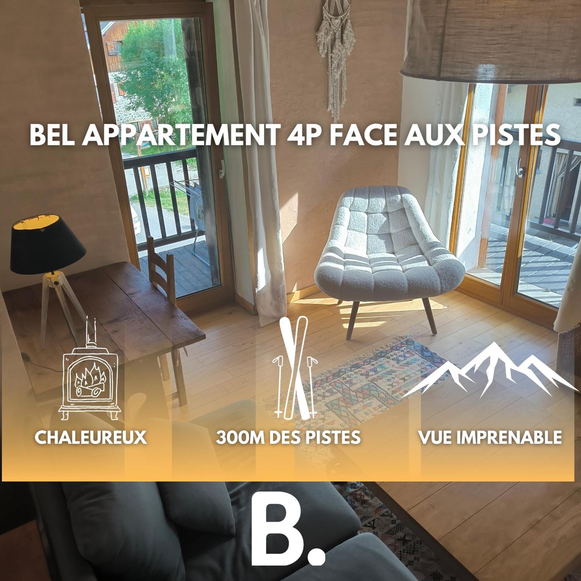 Bel Appartement - Parc National Des Ecrins Pelvoux Exterior foto